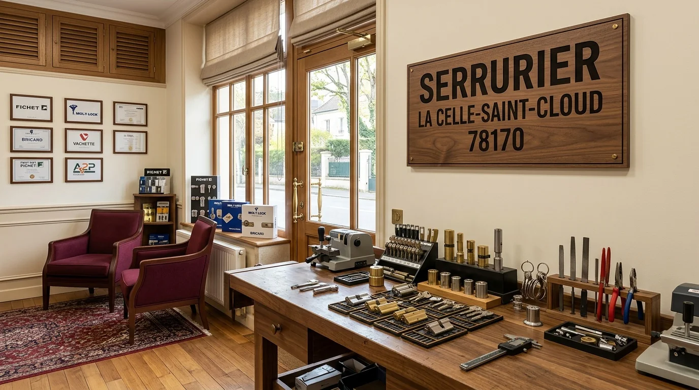 Atelier Serrurier La Celle-Saint-Cloud · côté forêt