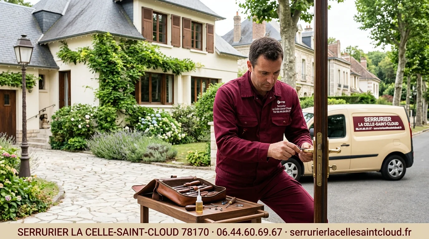 Serrurier La Celle-Saint-Cloud 78170 — atelier en lisière de forêt